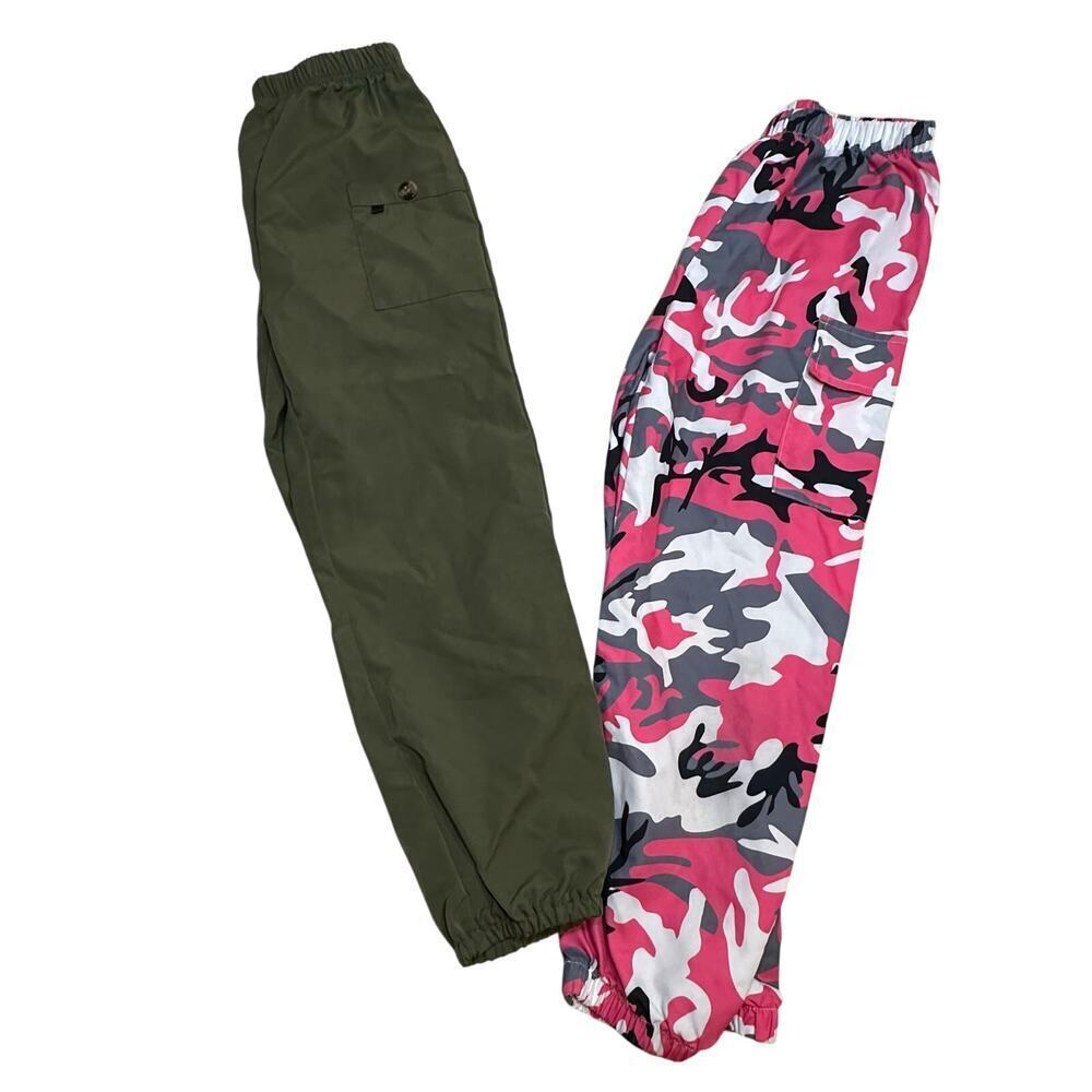 Bundle of two pair of track pants sz 7 Shein Girl's Track Pants